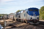 "Southwest Chief" rolls east through the junction